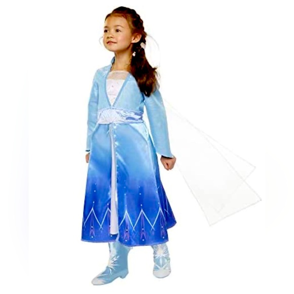 ❄️ Disney Frozen 2 Elsa Travel Dress for Child - Picture 1 of 6